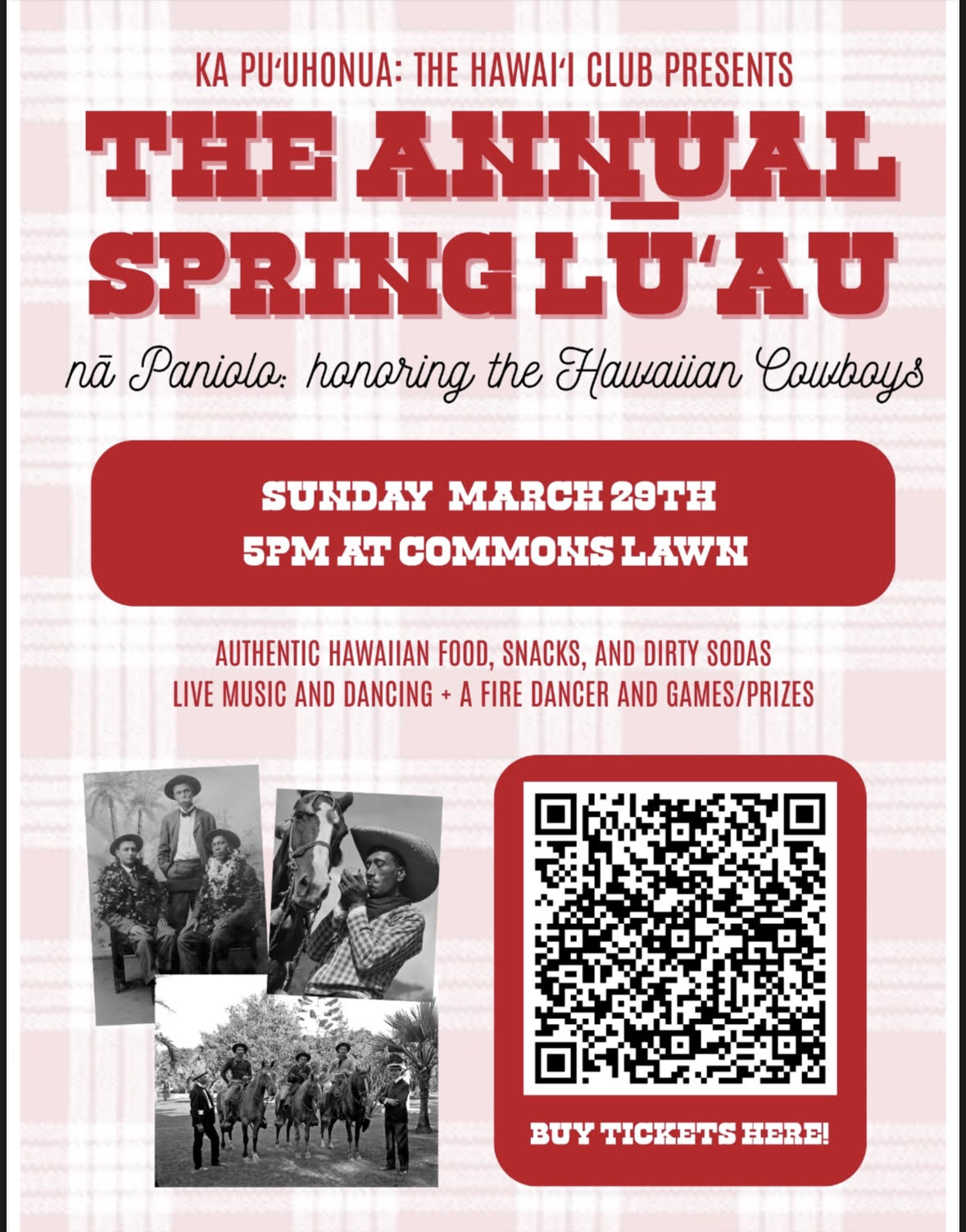Luau flyer